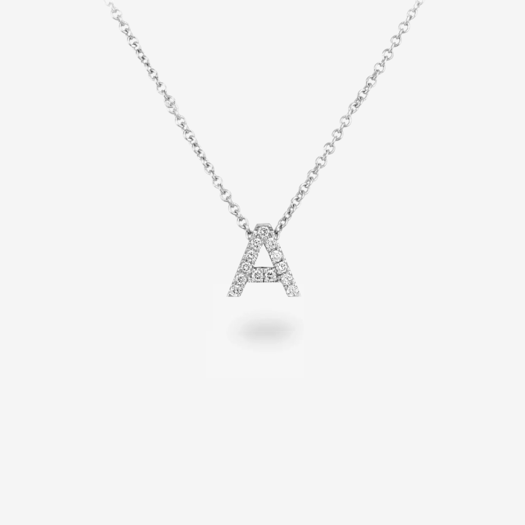 Petite Alphabet Pendants