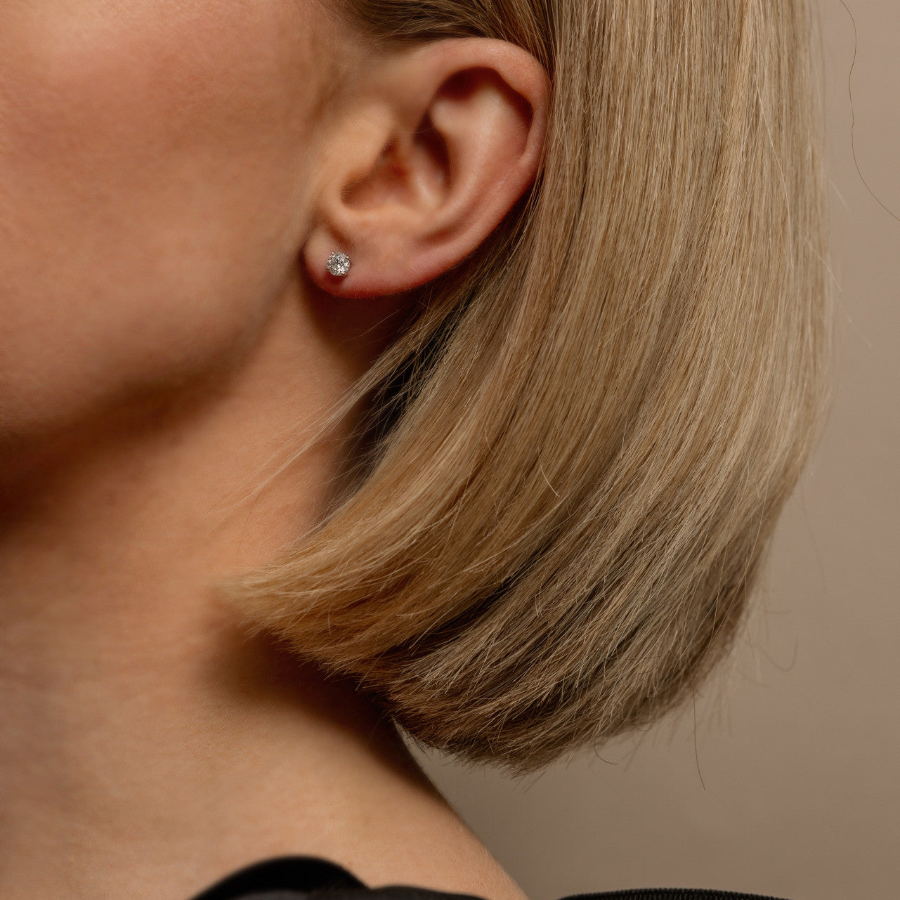 PETITE NATURAL DIAMOND STUDS TOTAL 0.30ct