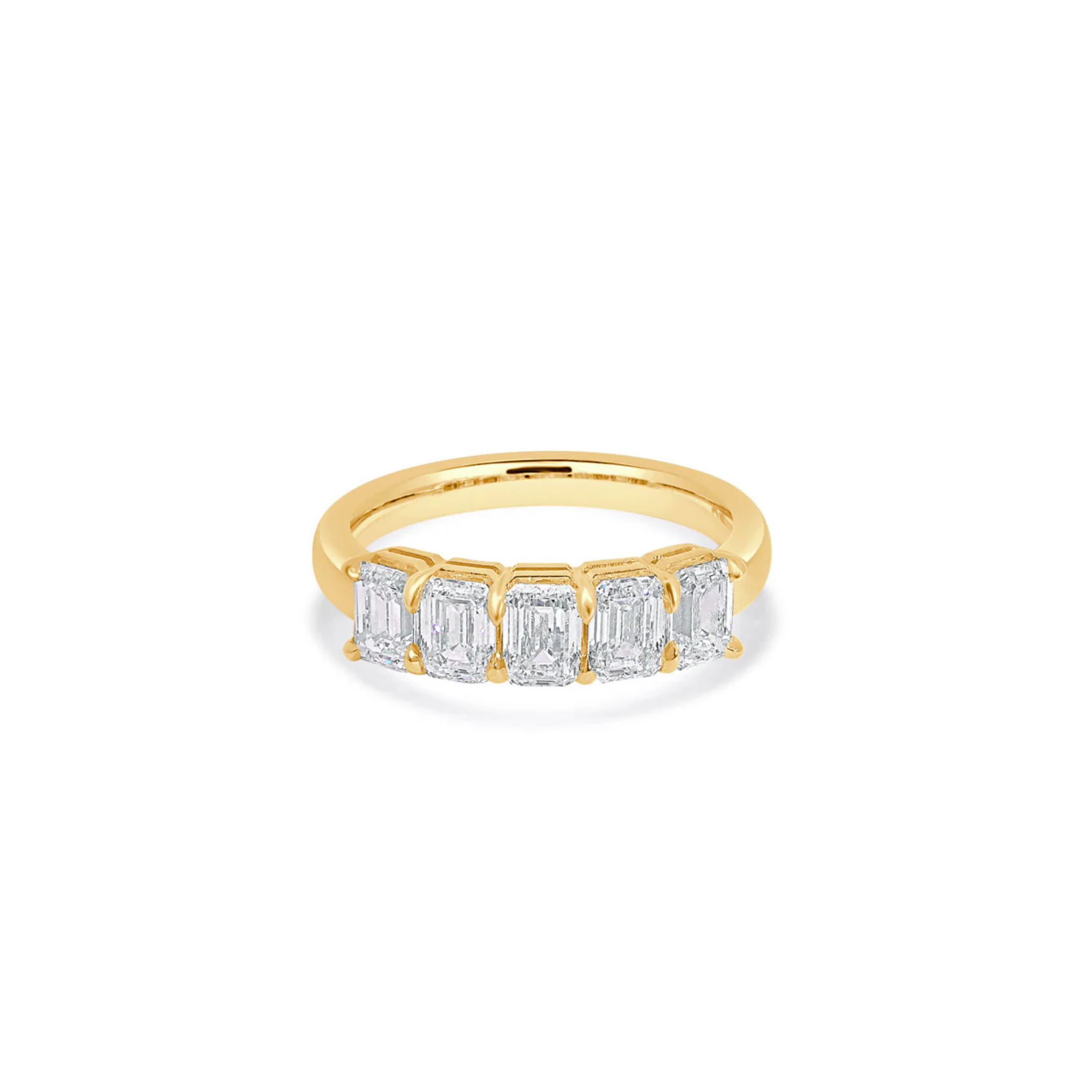 EMERALD CUT DIAMOND RING 1.56CT