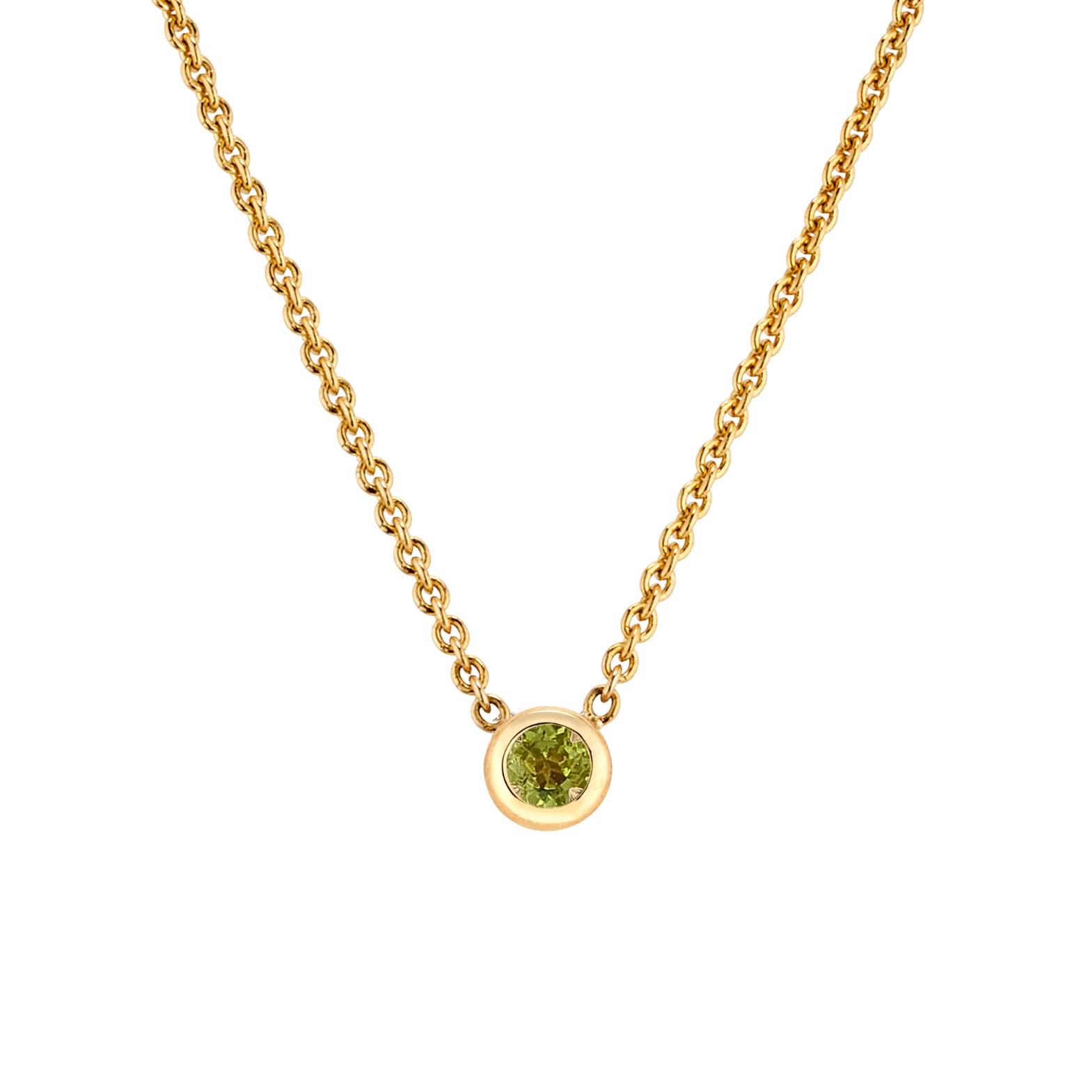 AUGUST BIRTHSTONE PENDANT BEZEL SET