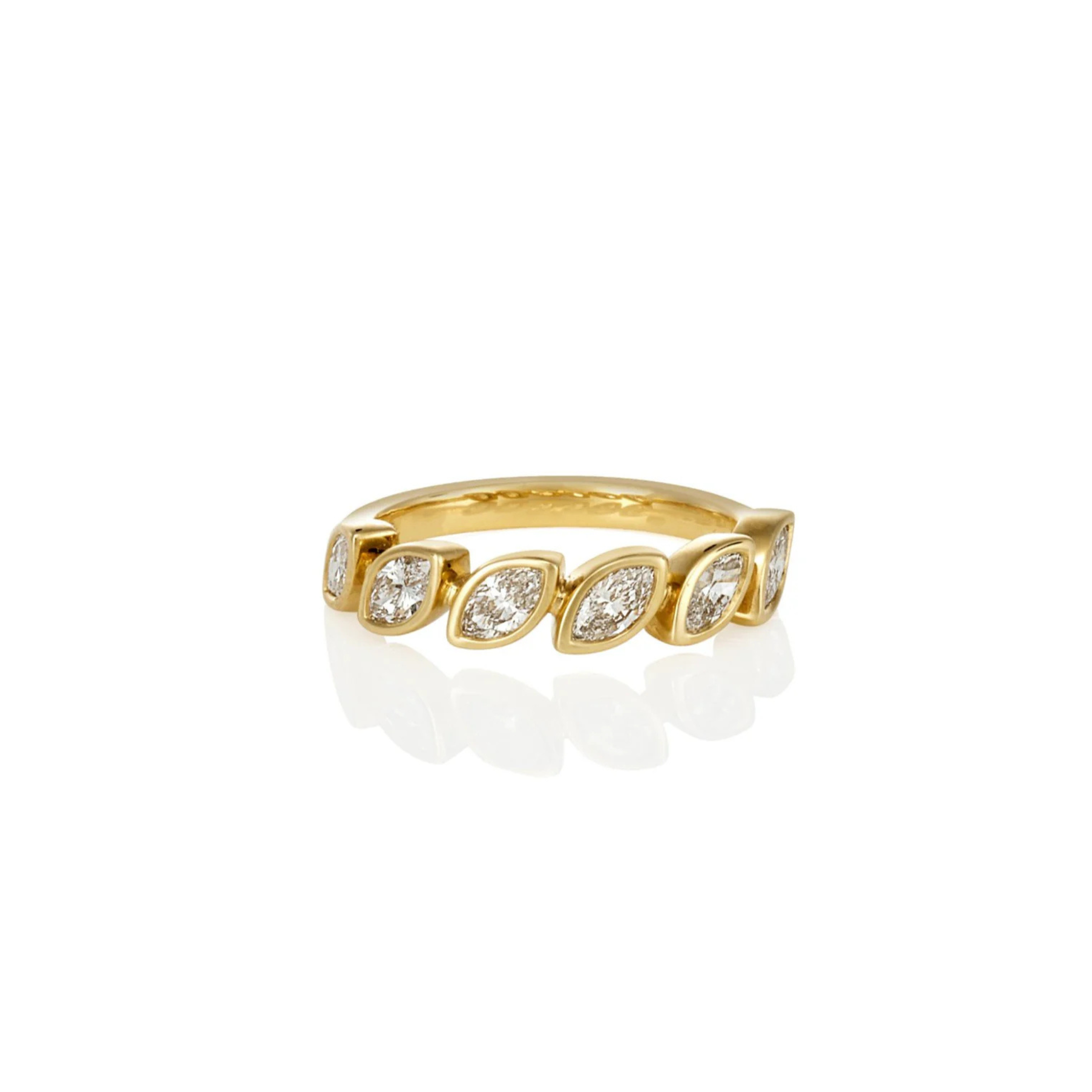 BEZEL SET MARQUISE DIAMOND RING