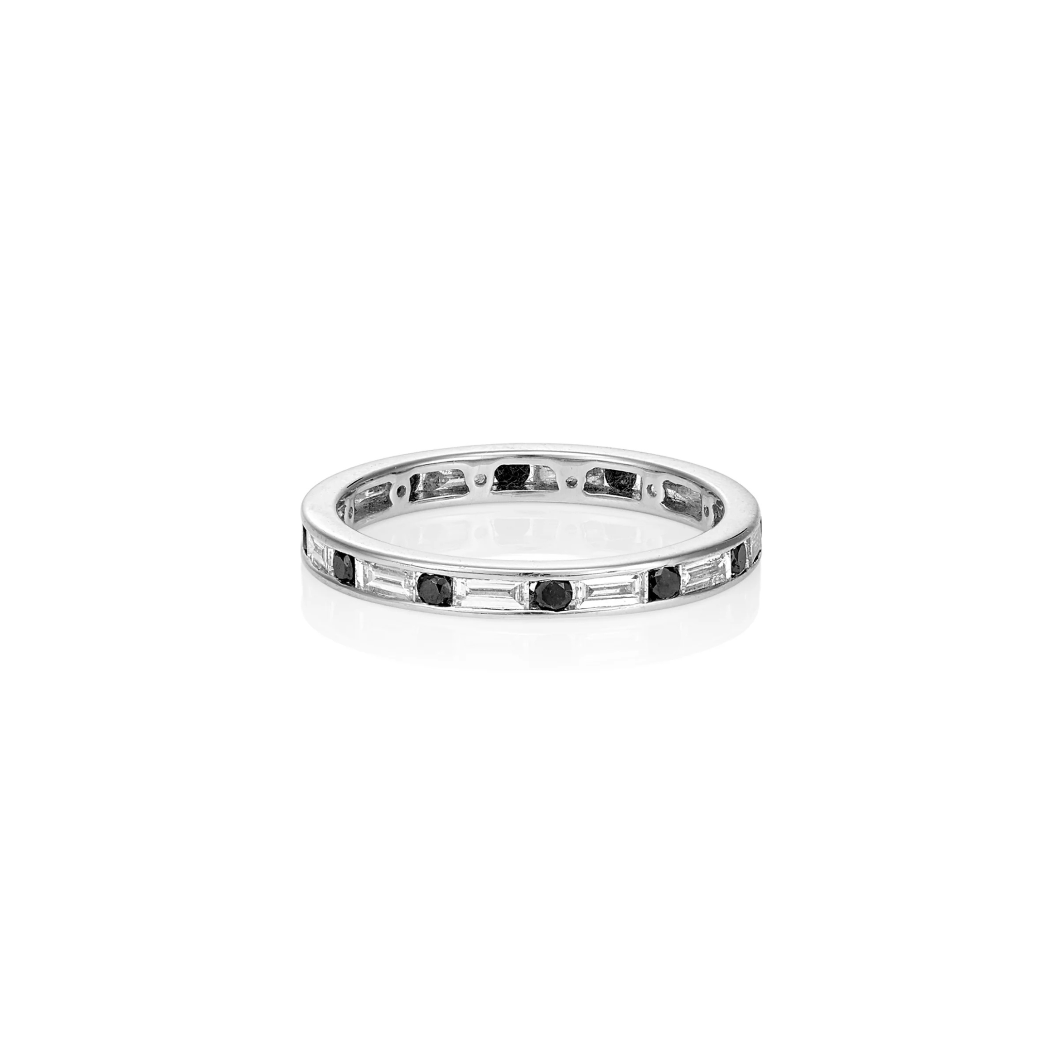 BLACK & WHITE DIAMOND RING