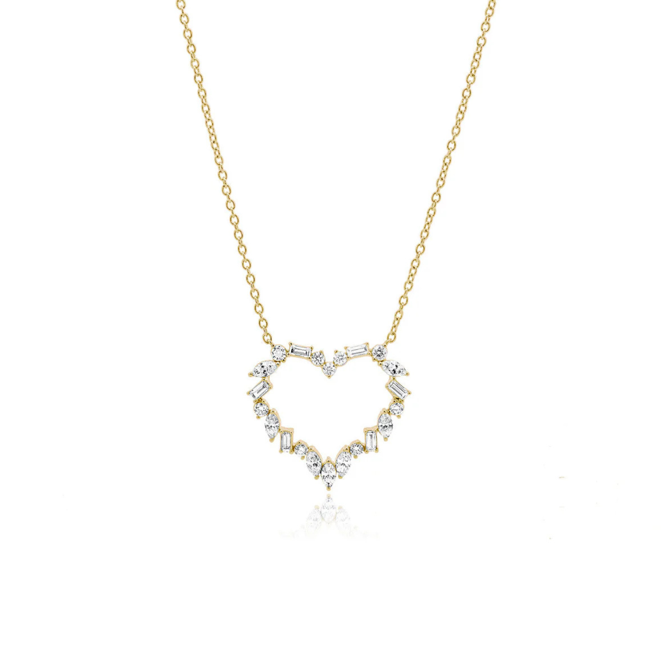 DIAMOND HEART PENDANT