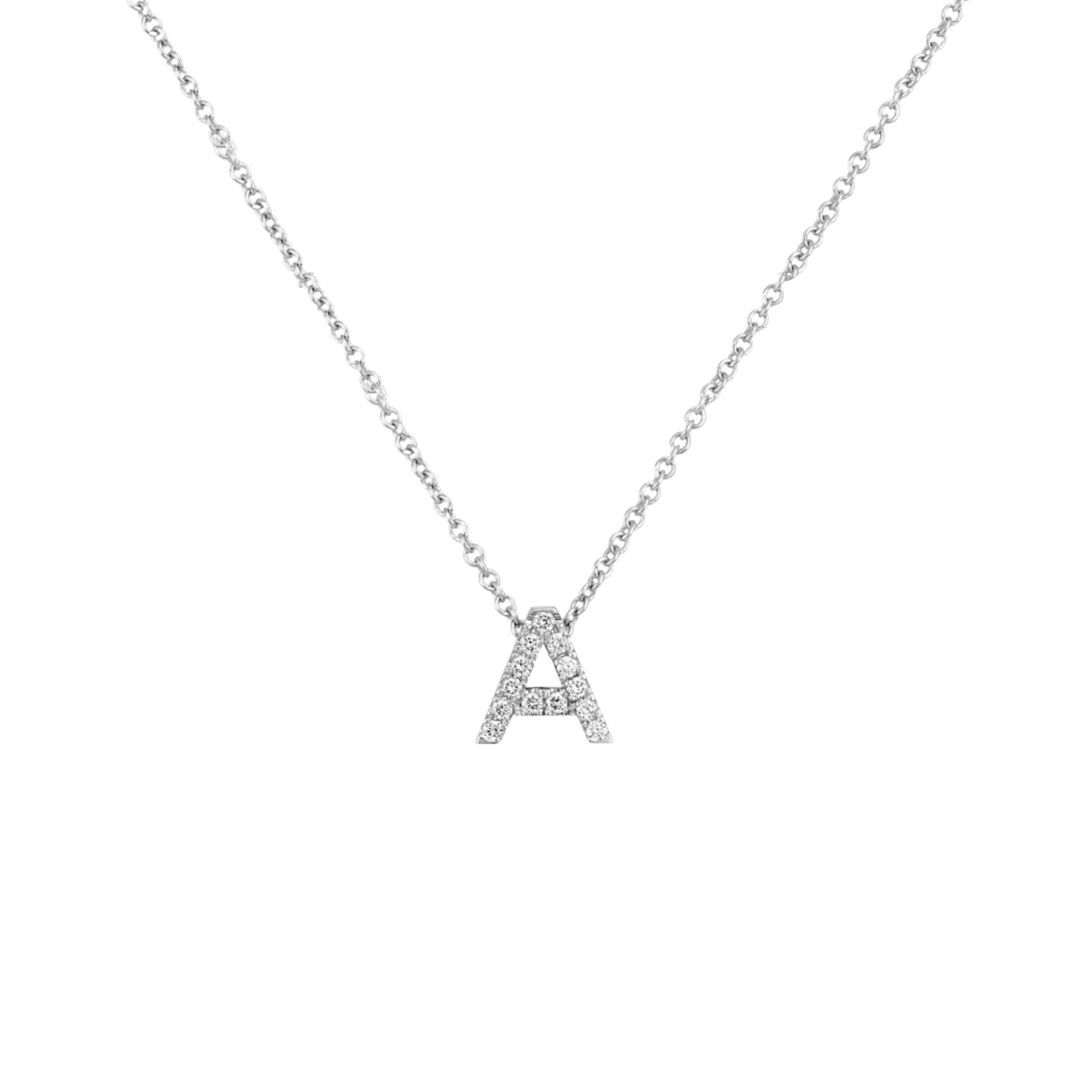 18CT PETITE INITIAL PENDANT (A-Z)