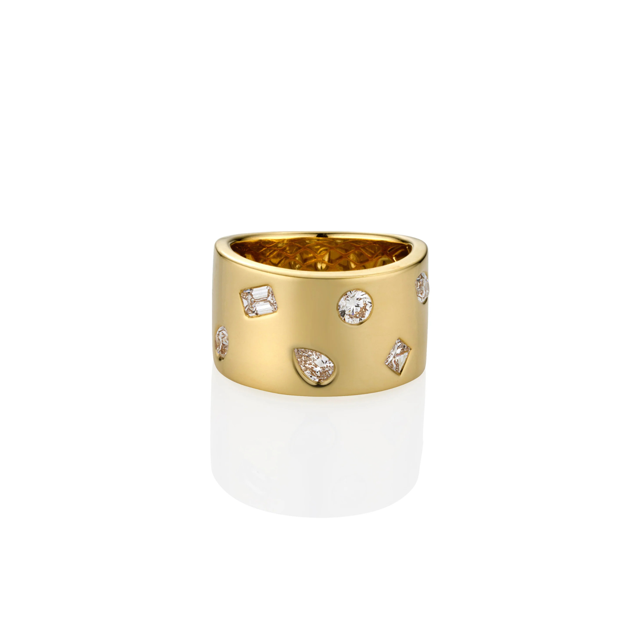DROP SET DIAMOND DRESS RING