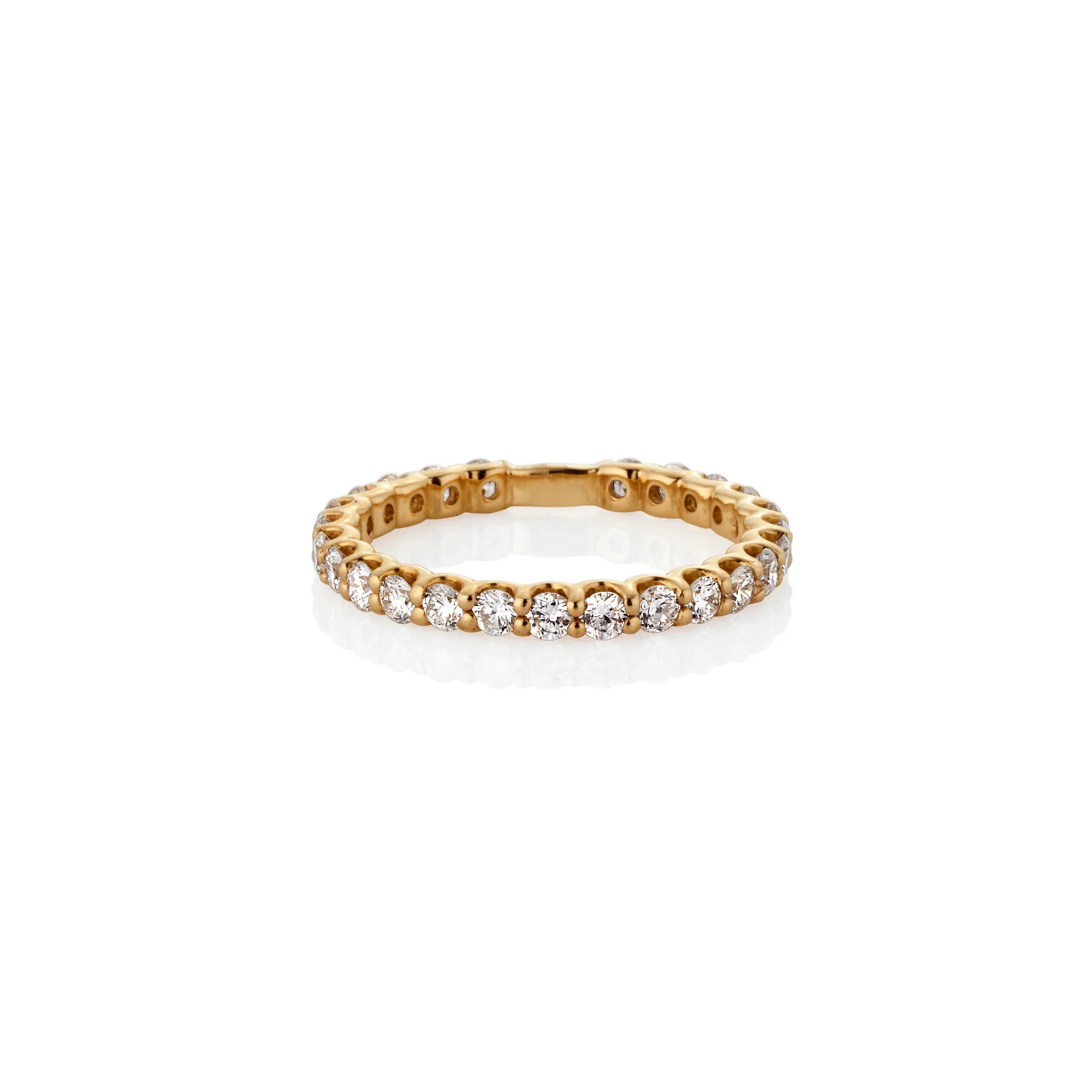 FINE SHARED CLAW DIAMOND RING 1.00ct