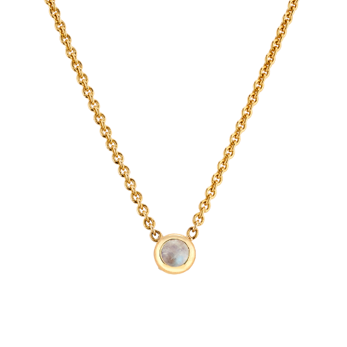 JUNE BIRTHSTONE PENDANT BEZEL SET