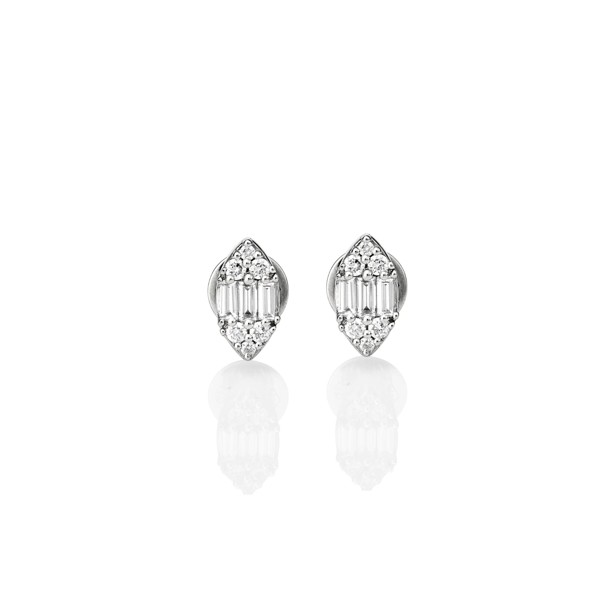 MARQUISE SHAPE DIAMOND STUDS