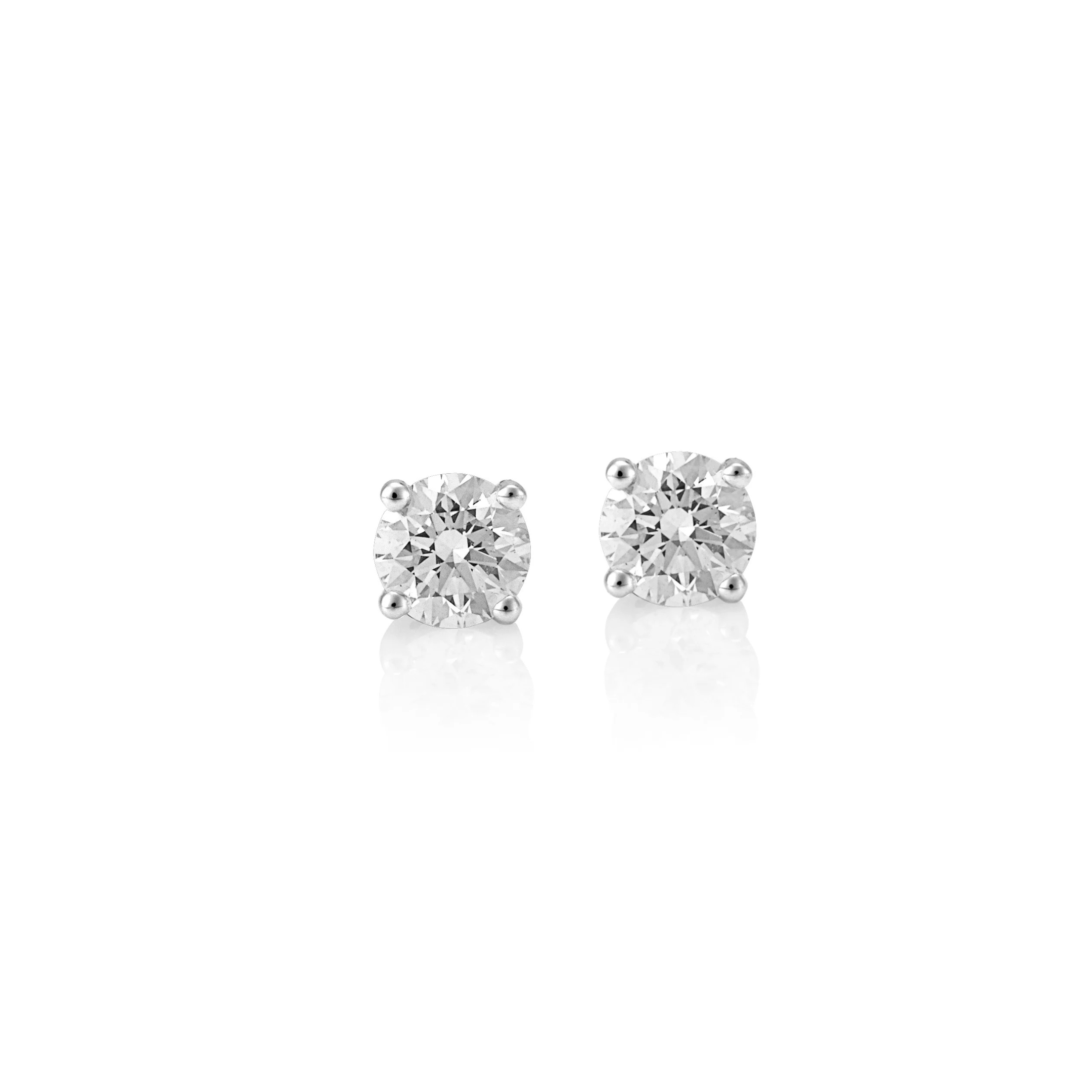 DIAMOND STUDS TOTAL 2.40CT