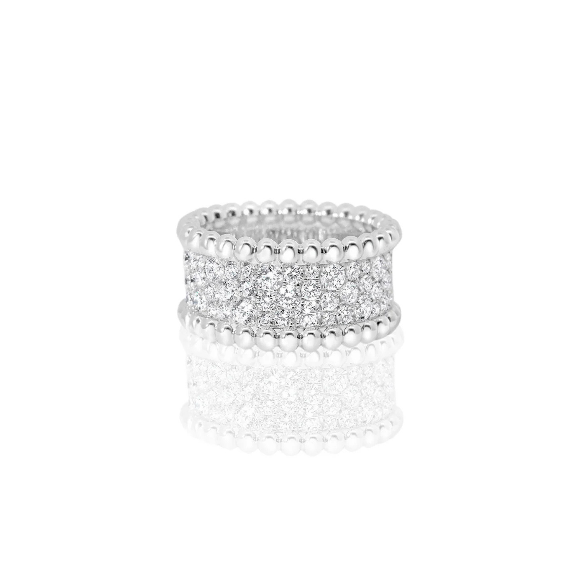 PAVE SET DIAMOND RING