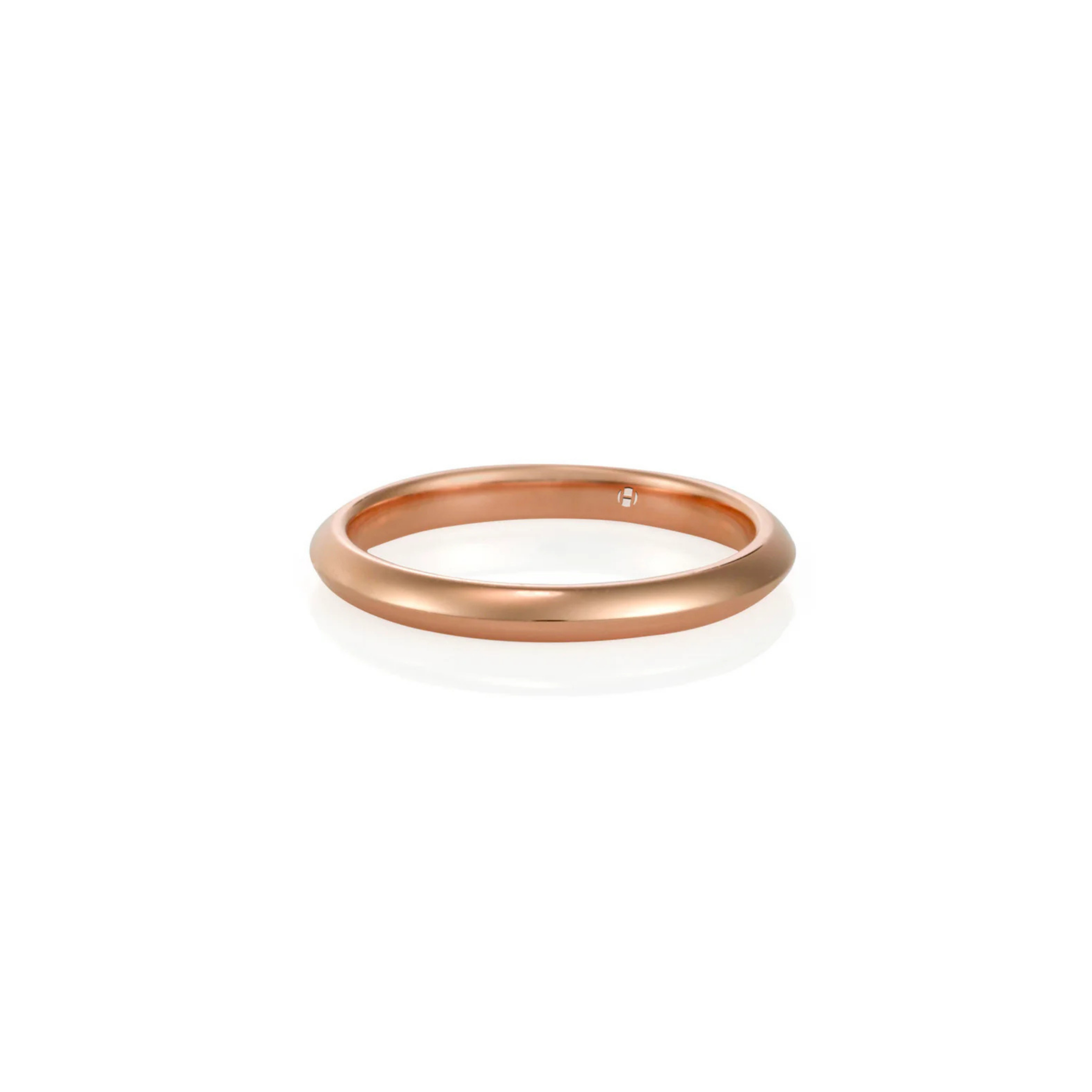 ROSE GOLD KNIFE EDGE RING