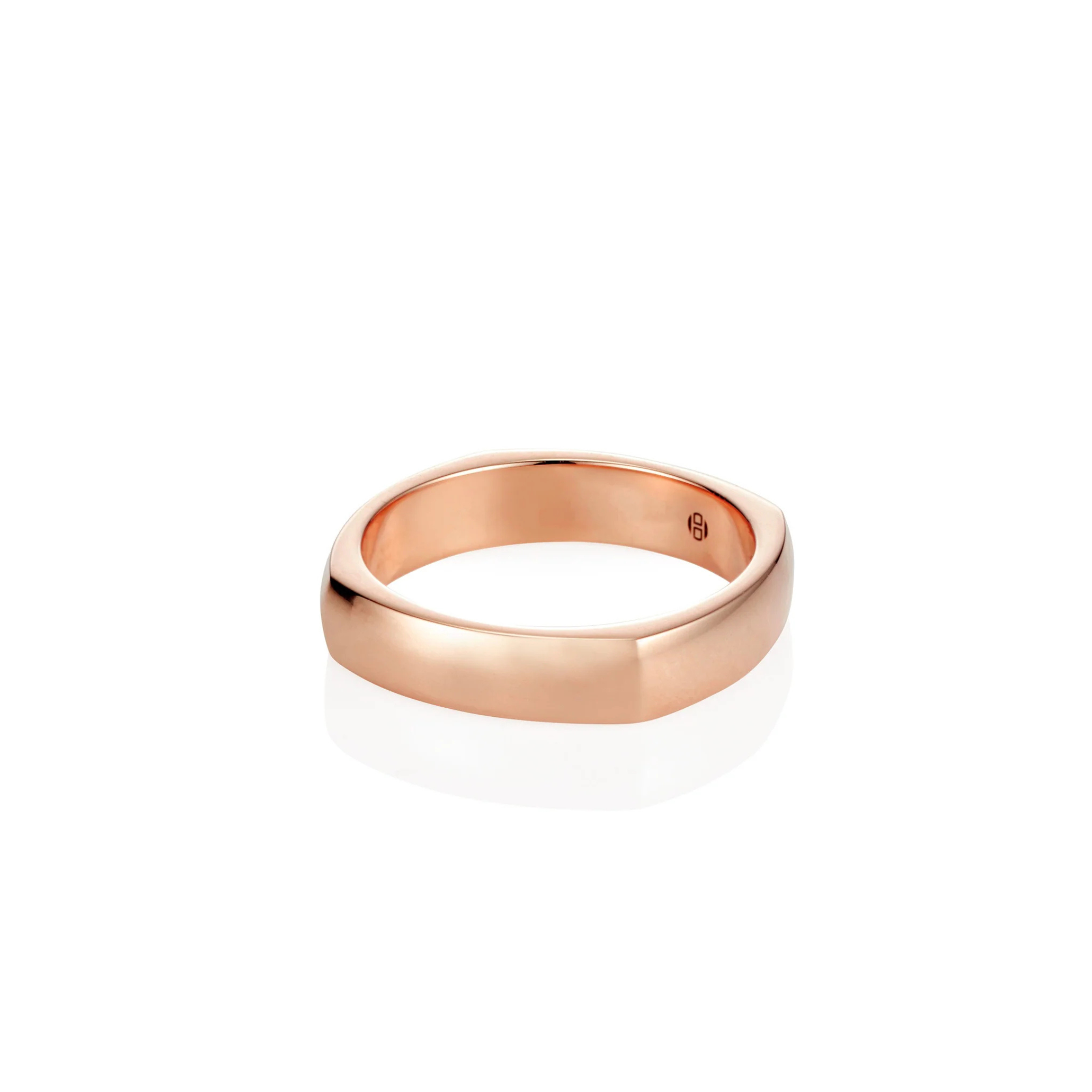 ROSE GOLD CUSHION PROFILE WEDDER