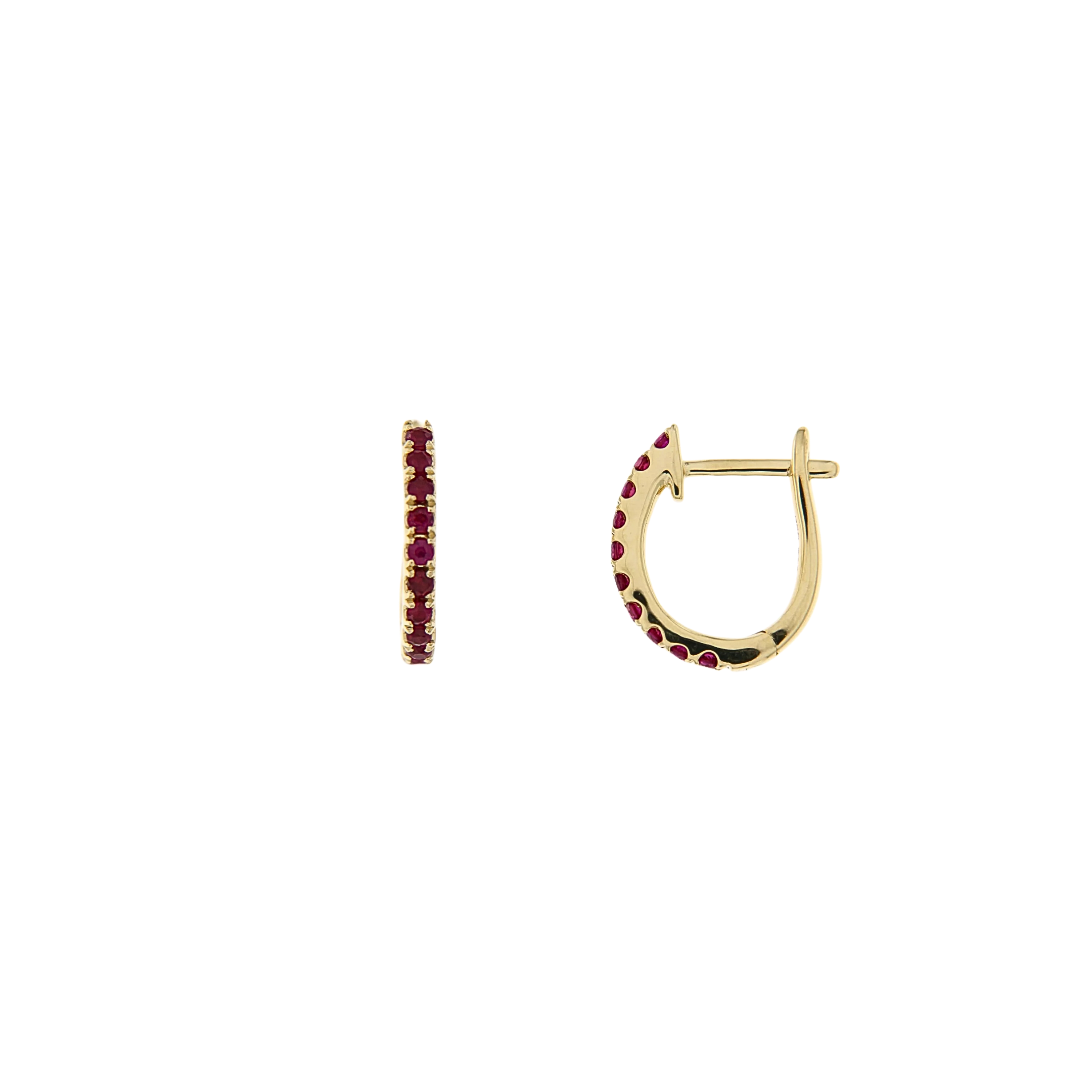 RUBY SLEEPERS 0.18CT