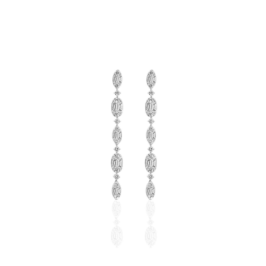 DIAMOND DROP EARRINGS