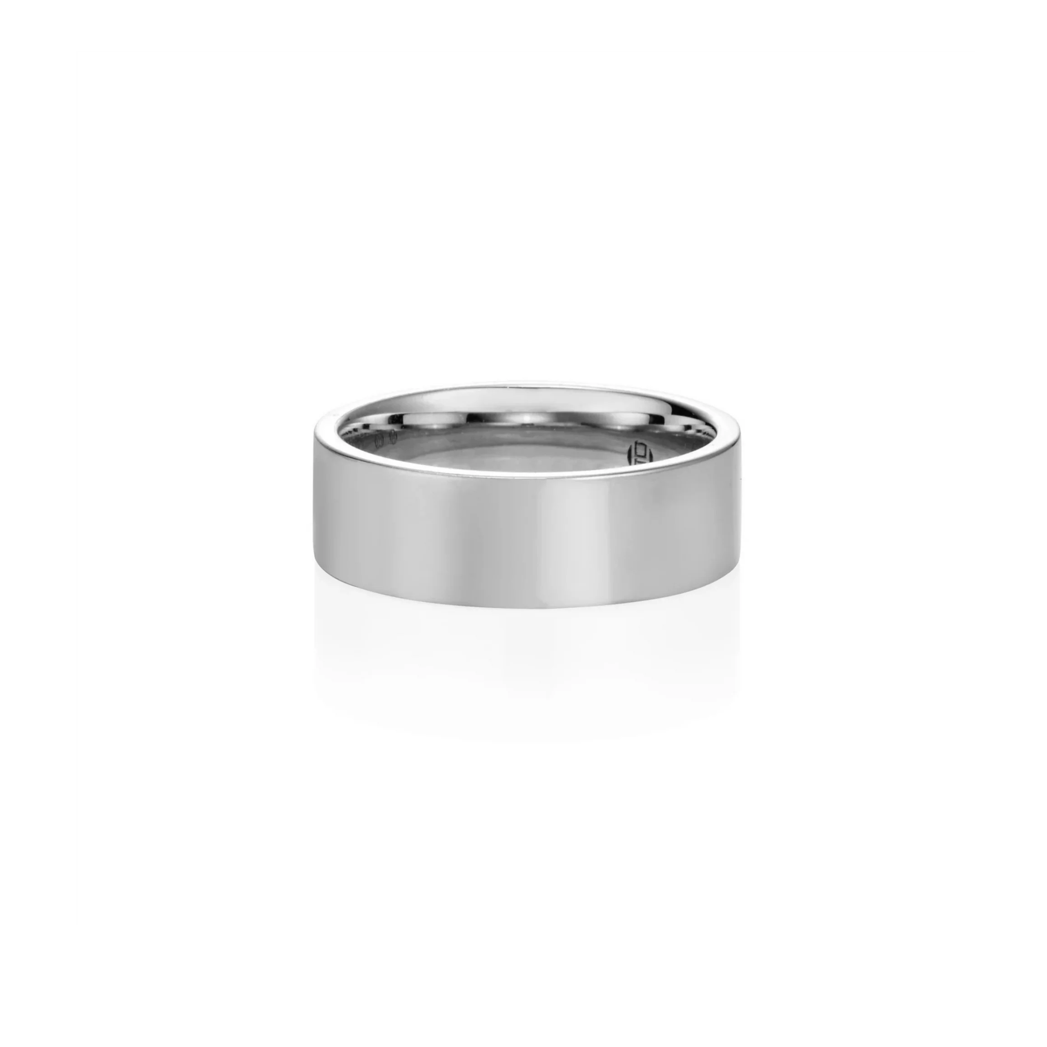 WHITE GOLD WIDE BAND