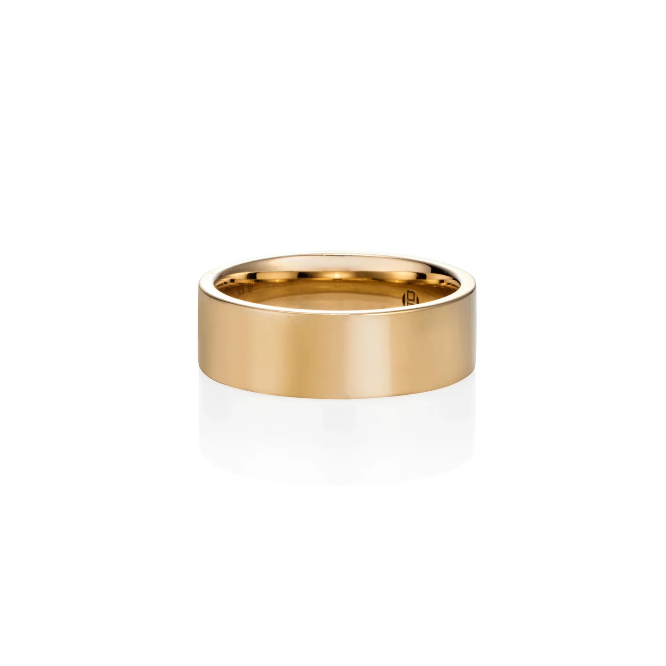 YELLOW GOLD WIDE BAND