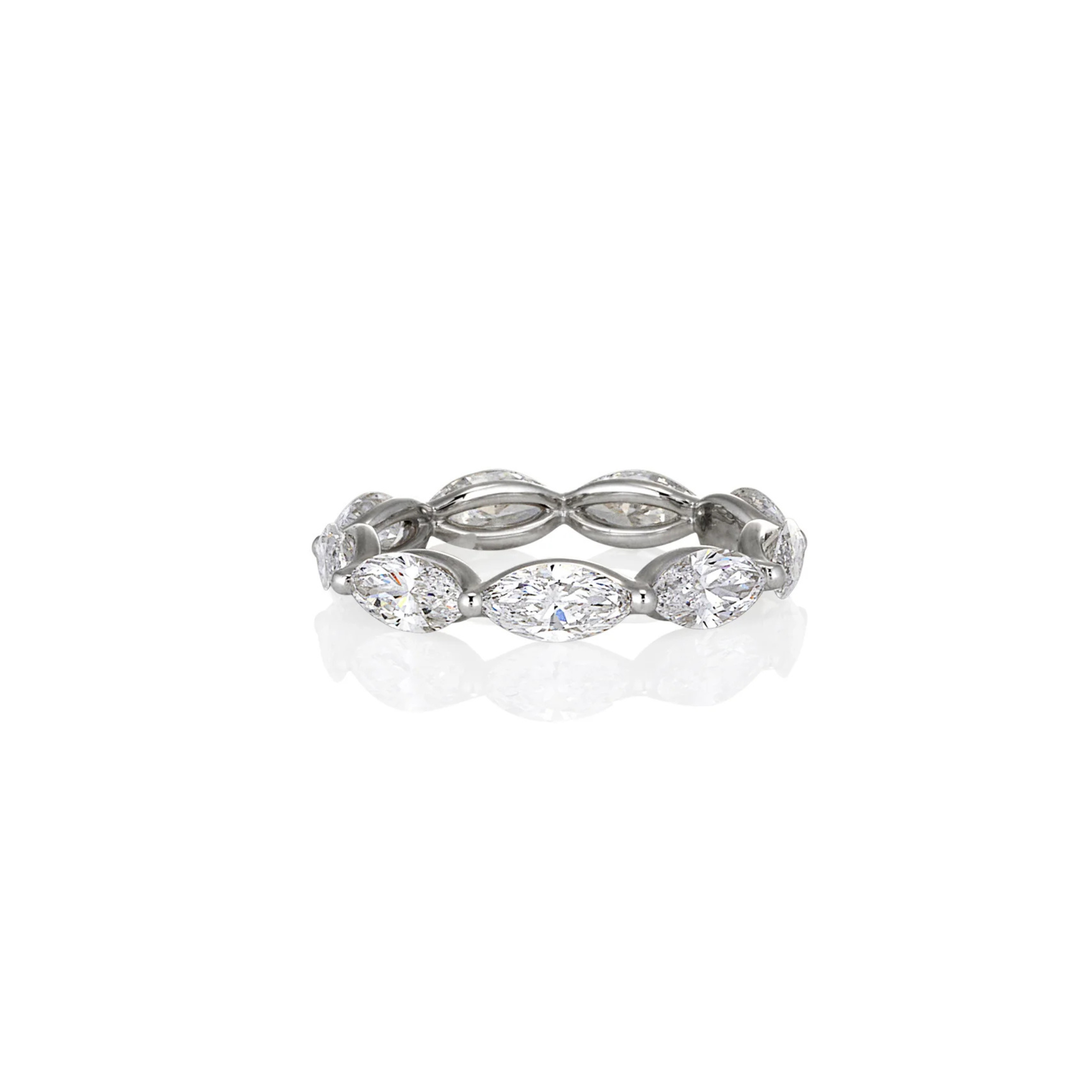 MARQUISE CUT ETERNITY RING
