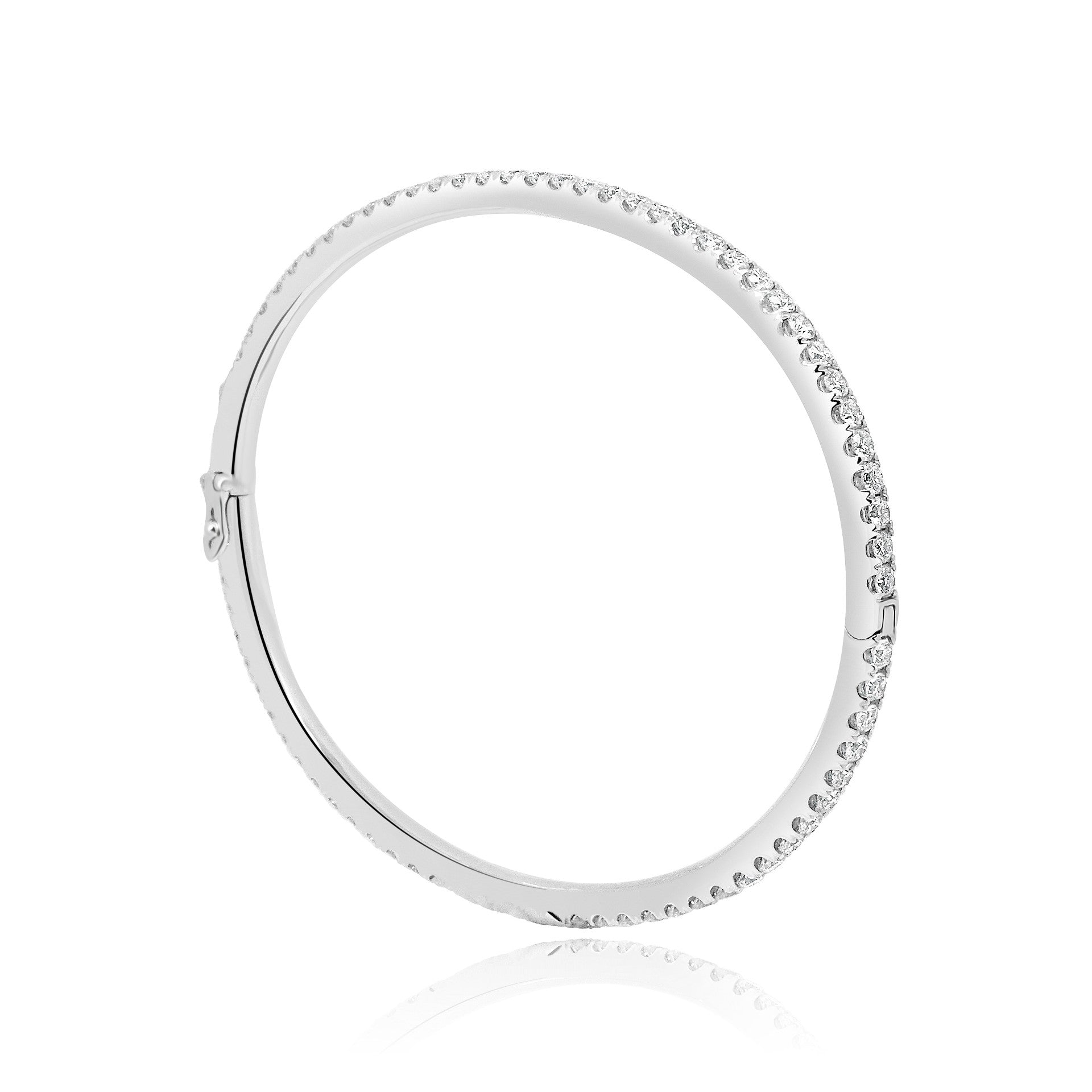 DOUBLE-SIDED DIAMOND BANGLE 2.57CT