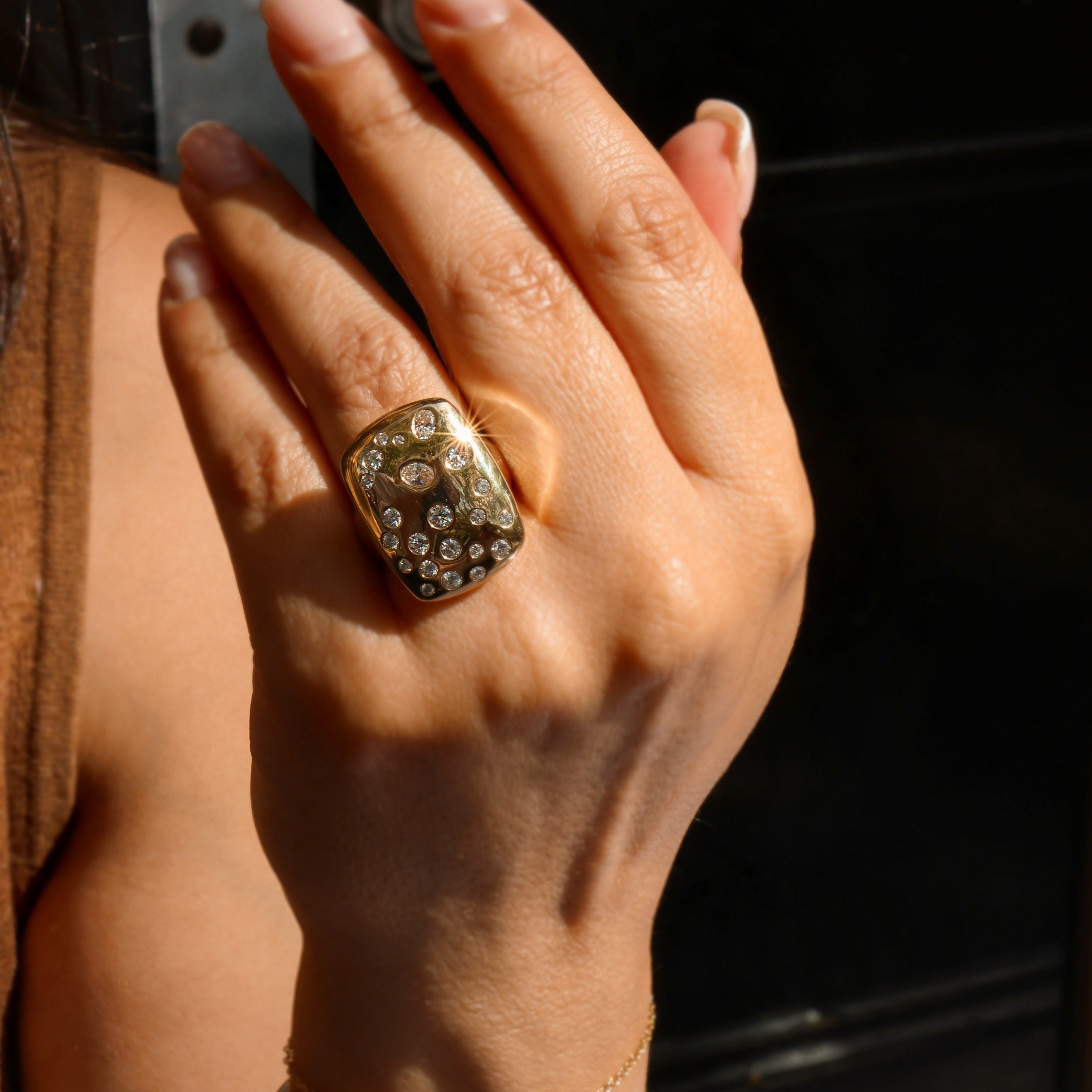 ELONGATED CUSHION SHAPE RING