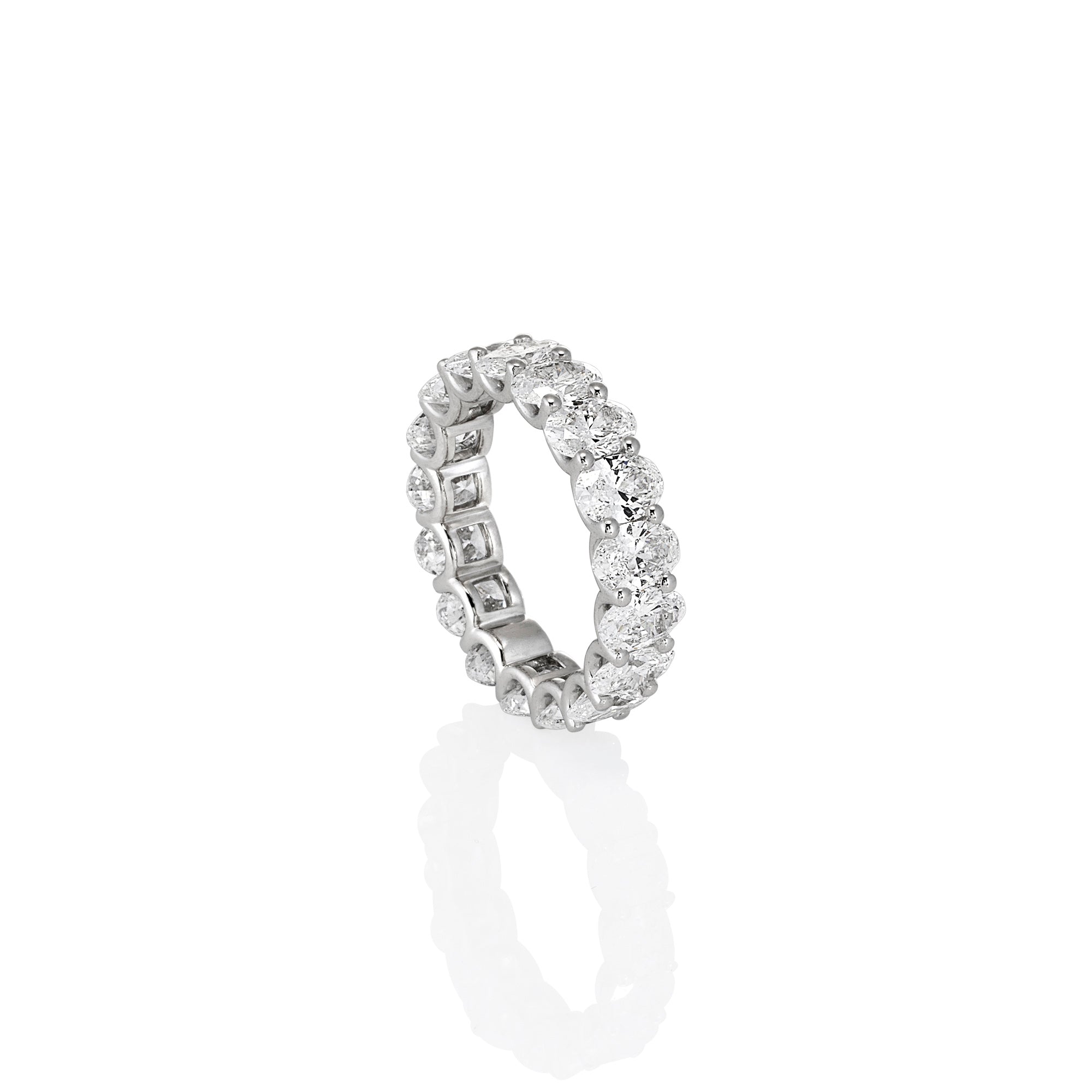 OVAL CUT ETERNITY RING