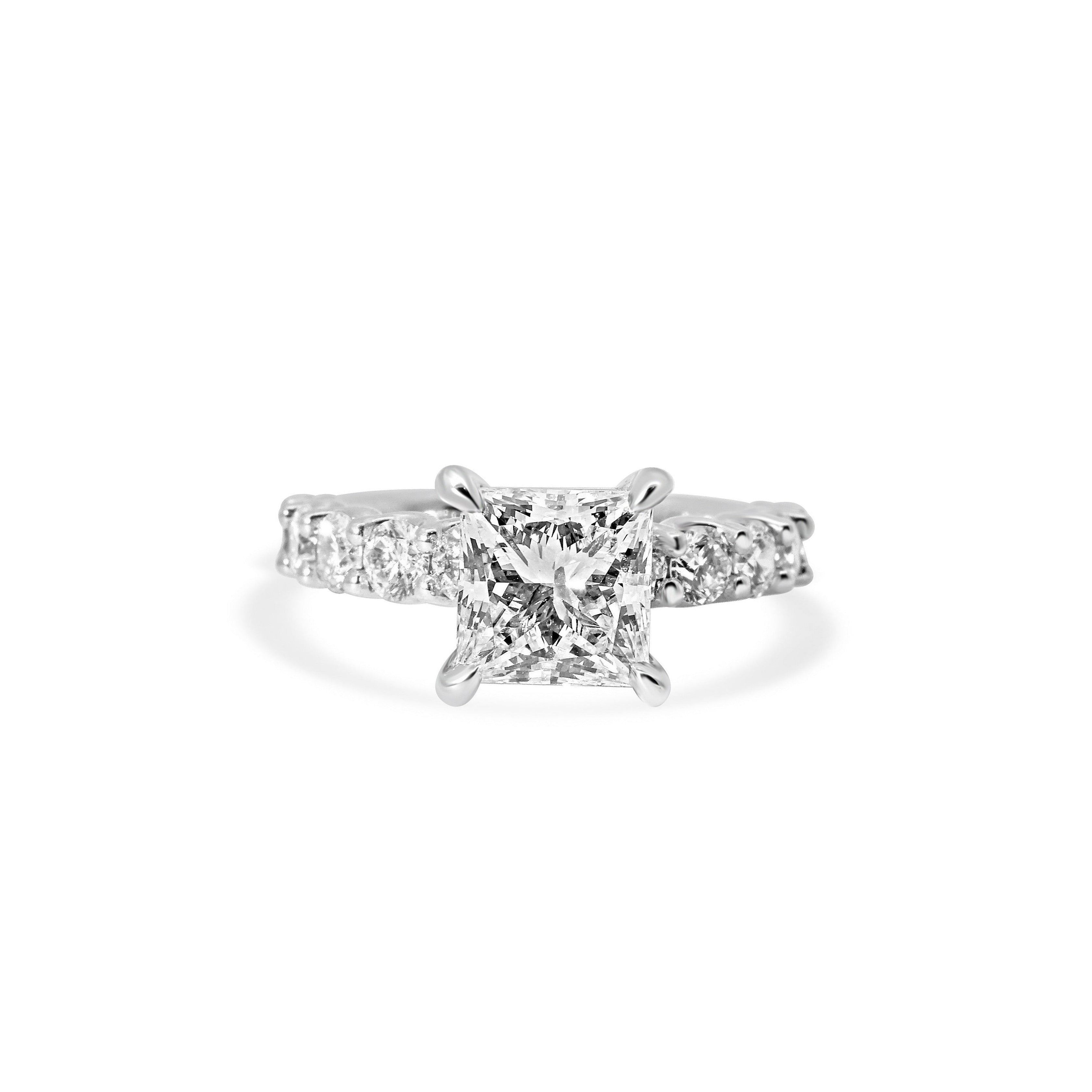 PRINCESS CUT ENGAGEMENT RING