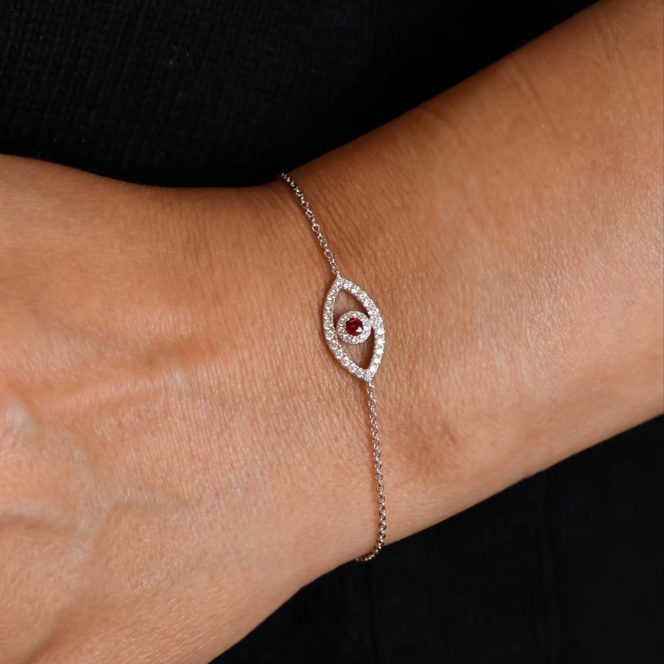 RUBY 'EYE OF PROTECTION' BRACELET