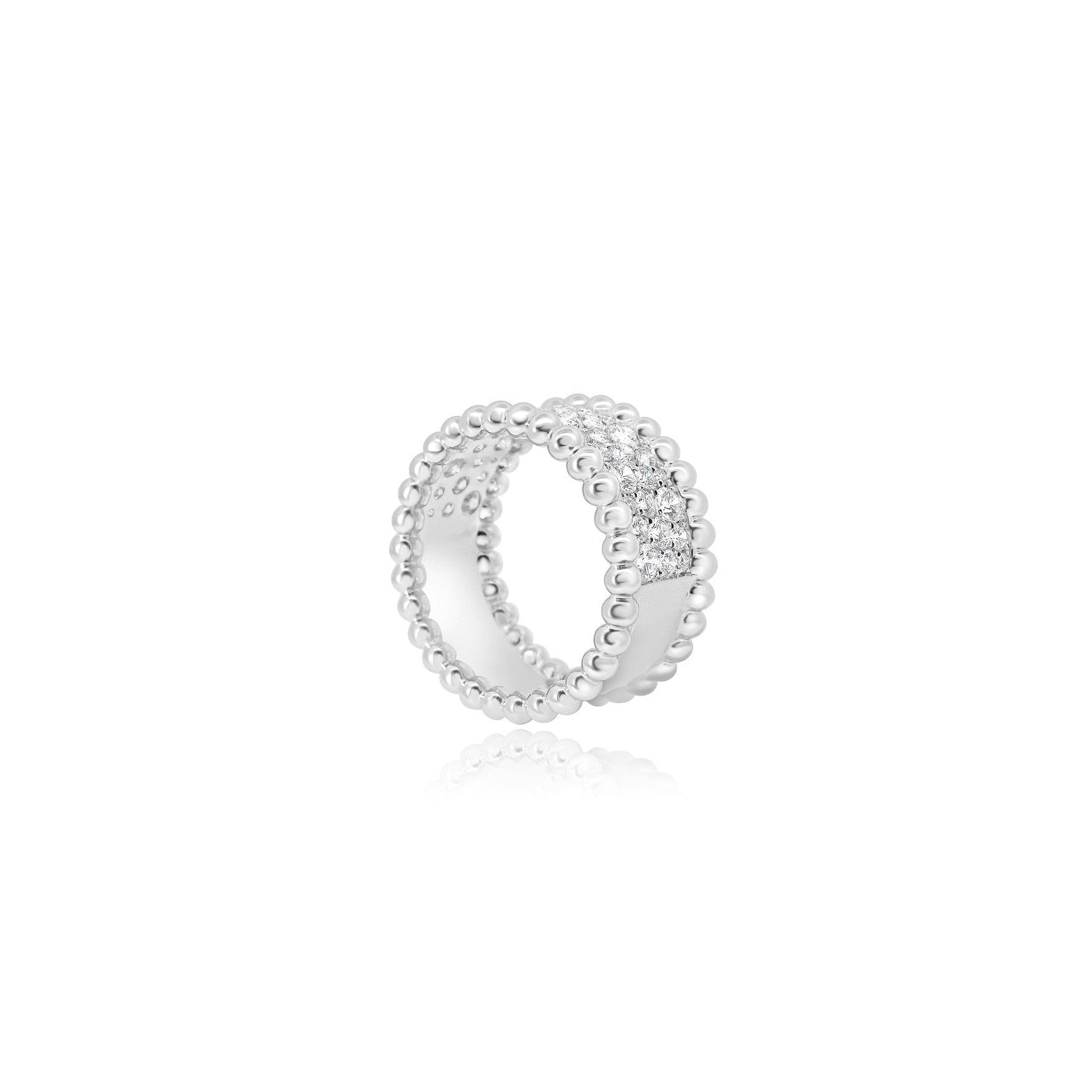 PAVE SET DIAMOND RING