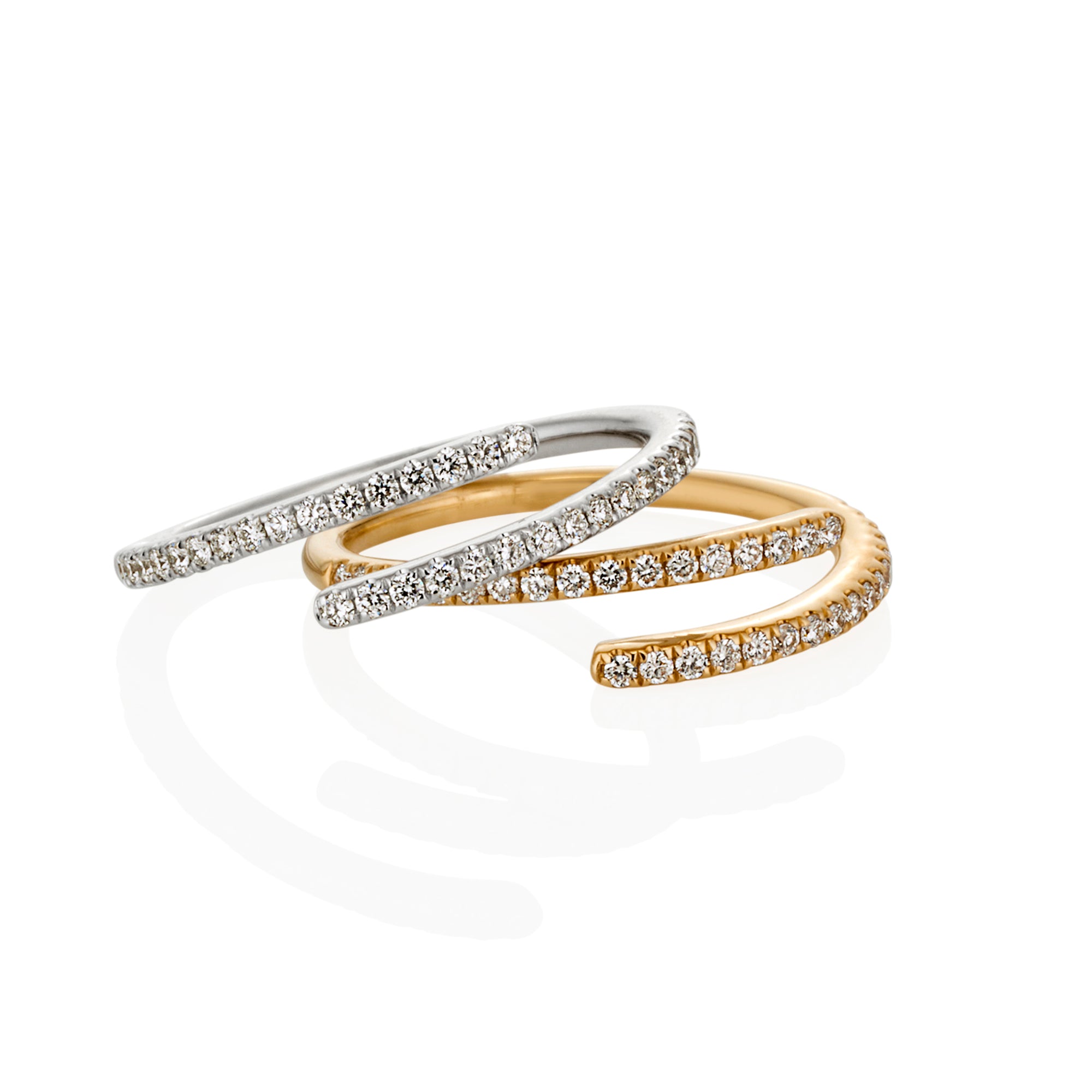 YELLOW GOLD FINE WRAP RING