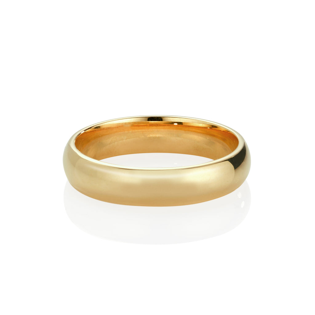 TRADITIONAL YELLOW GOLD WEDDER