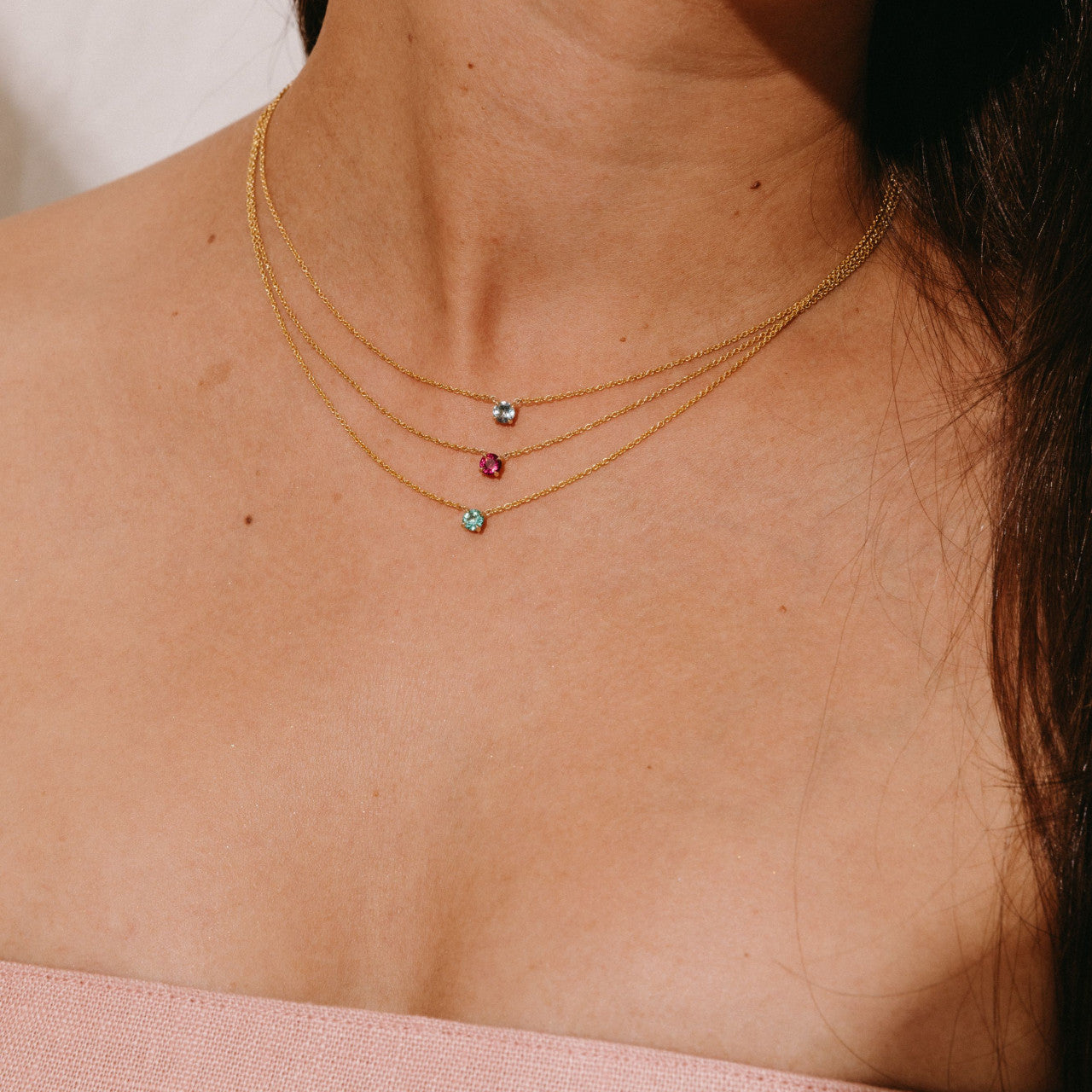 OCTOBER BIRTHSTONE PENDANT