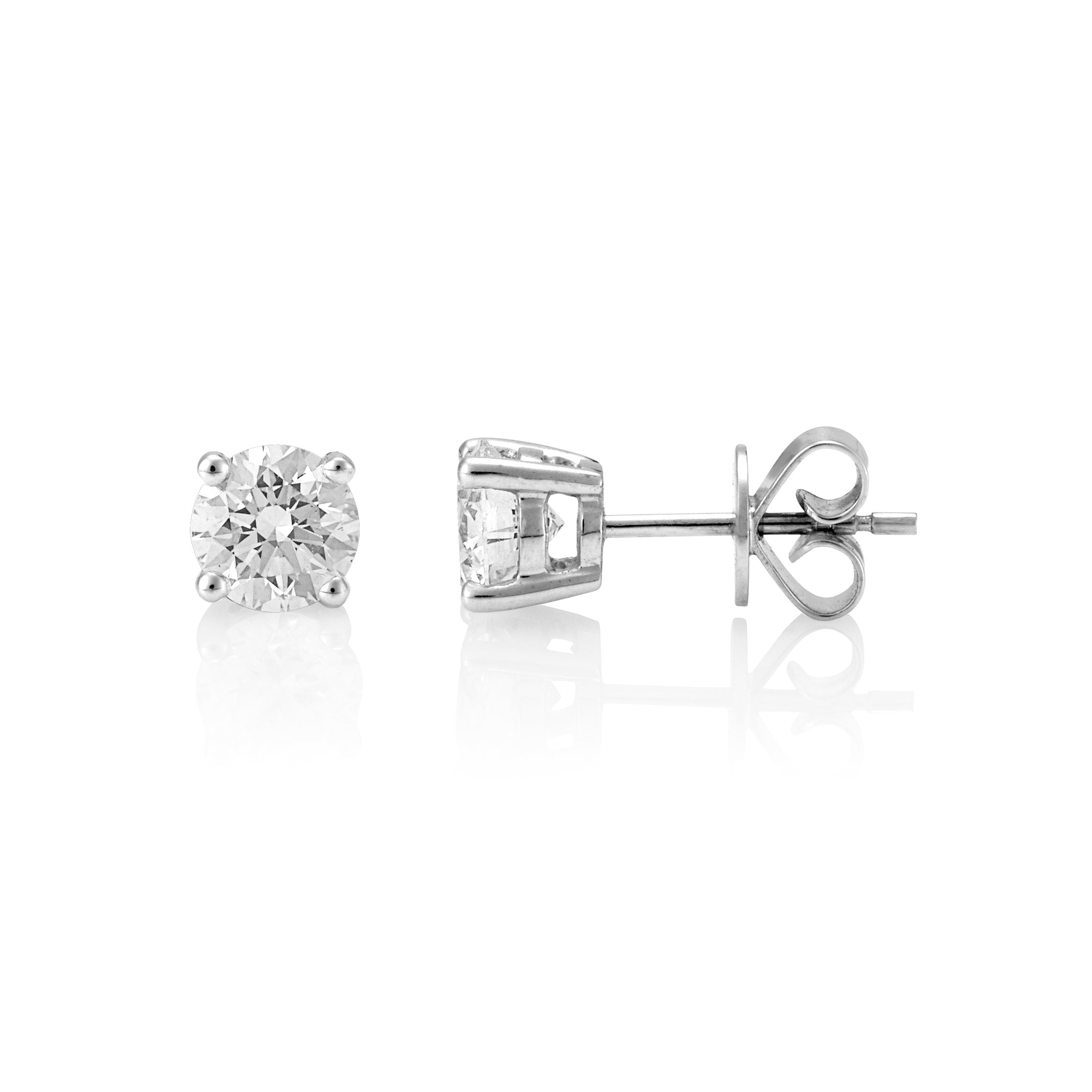 PETITE NATURAL DIAMOND STUDS TOTAL 0.30ct