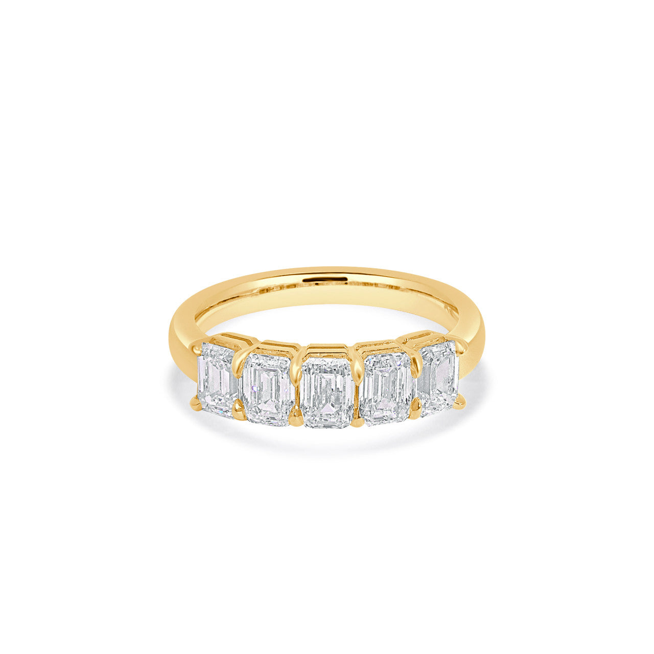 EMERALD CUT DIAMOND RING 1.56CT