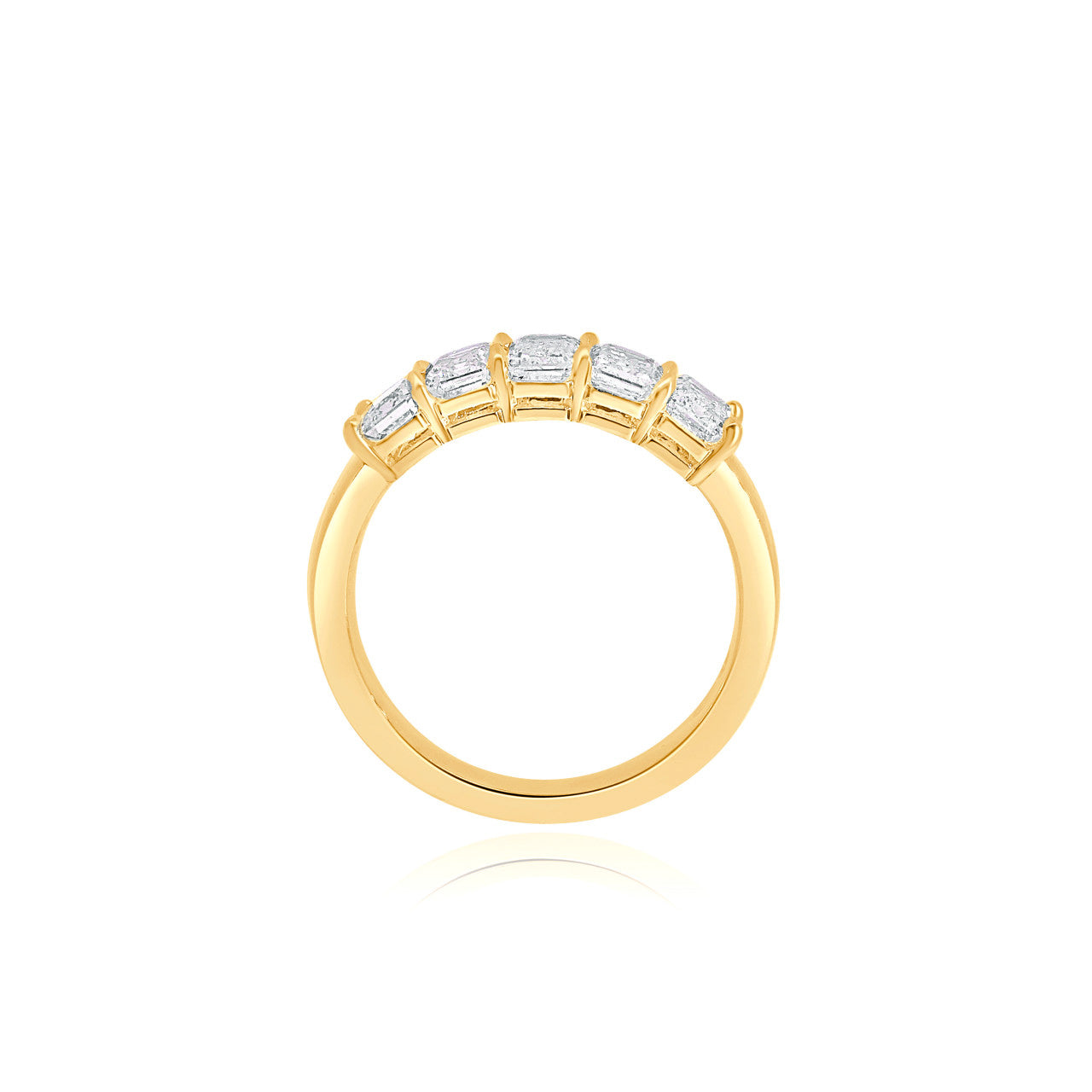 EMERALD CUT DIAMOND RING 1.56CT