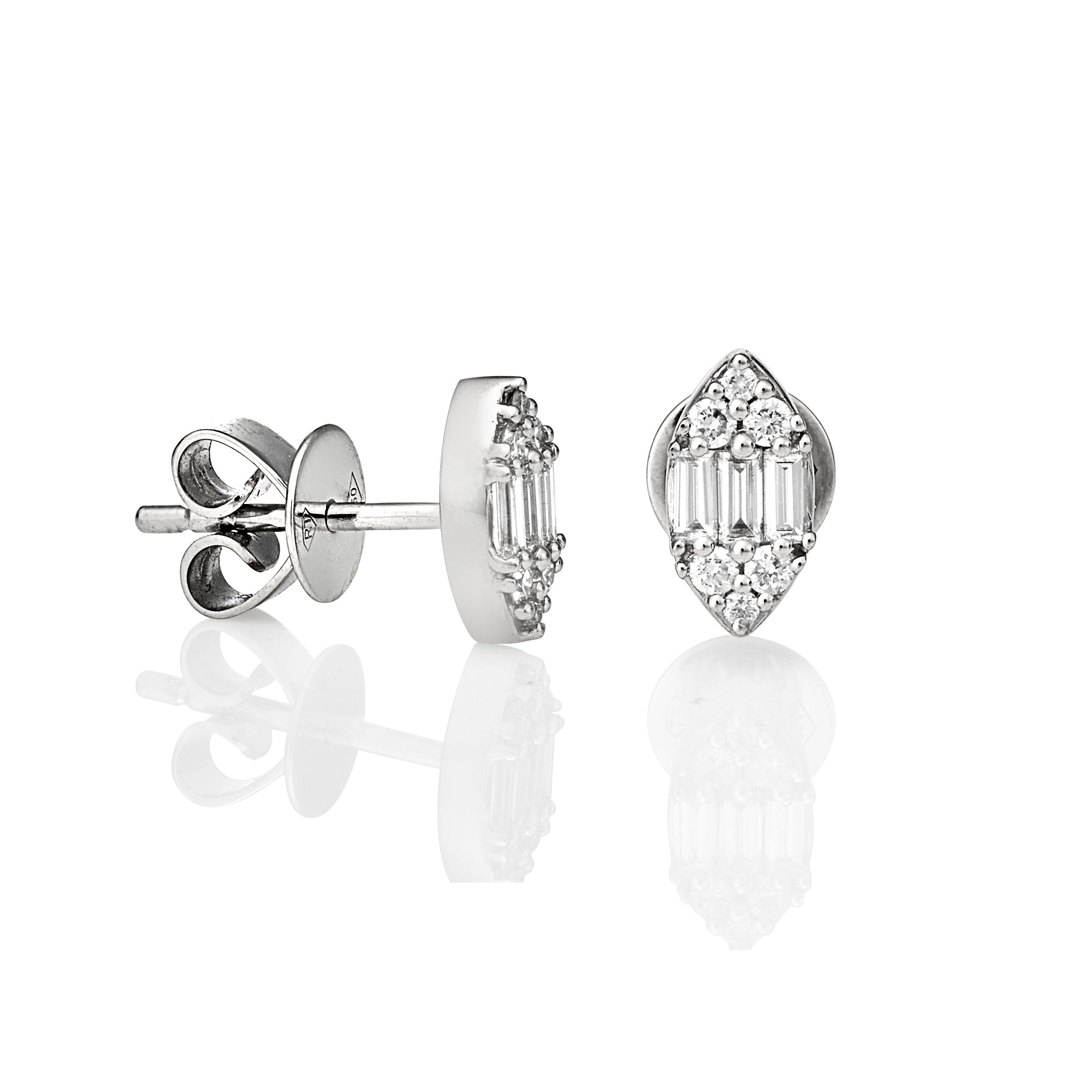 MARQUISE SHAPE DIAMOND STUDS