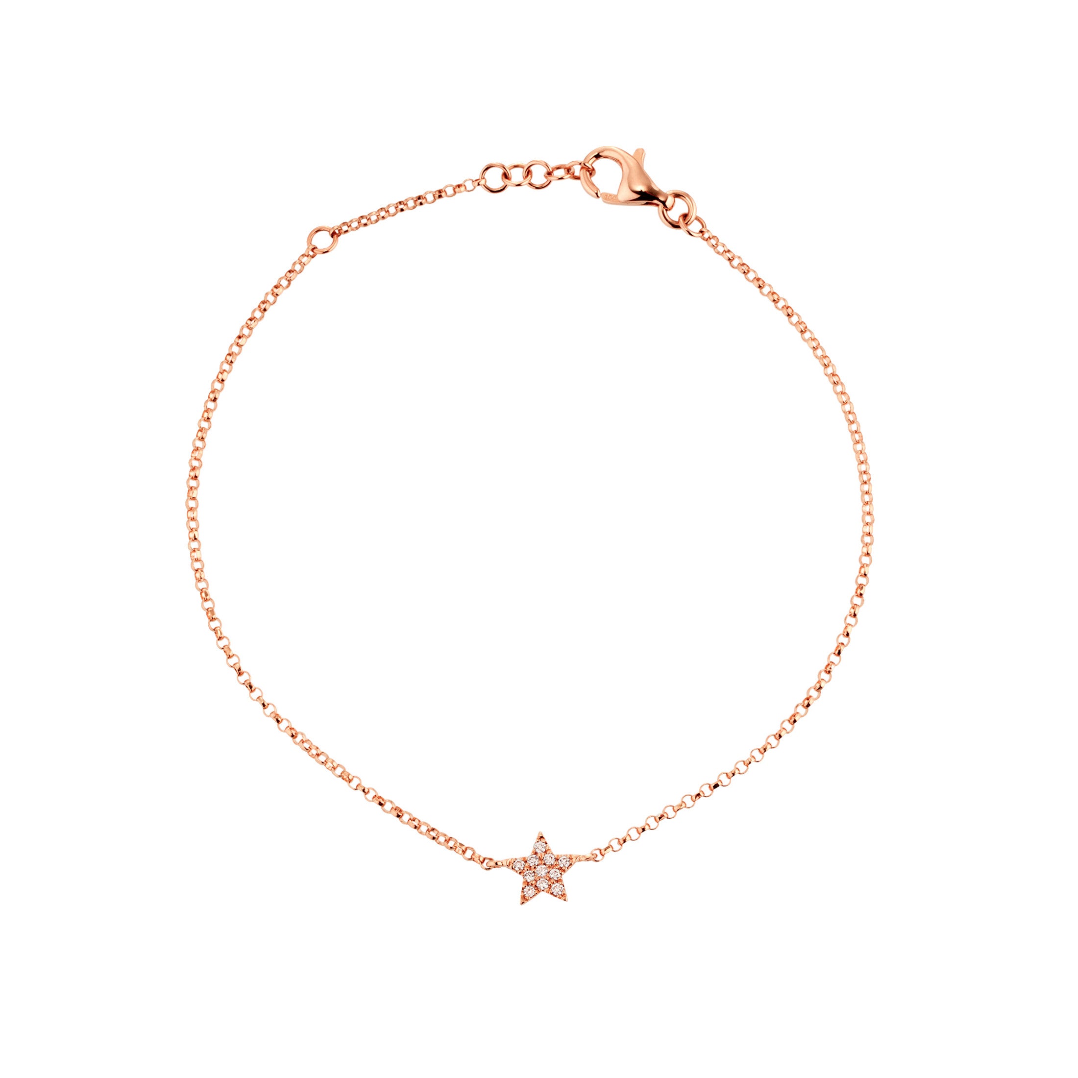 ROSE GOLD STAR BRACELET