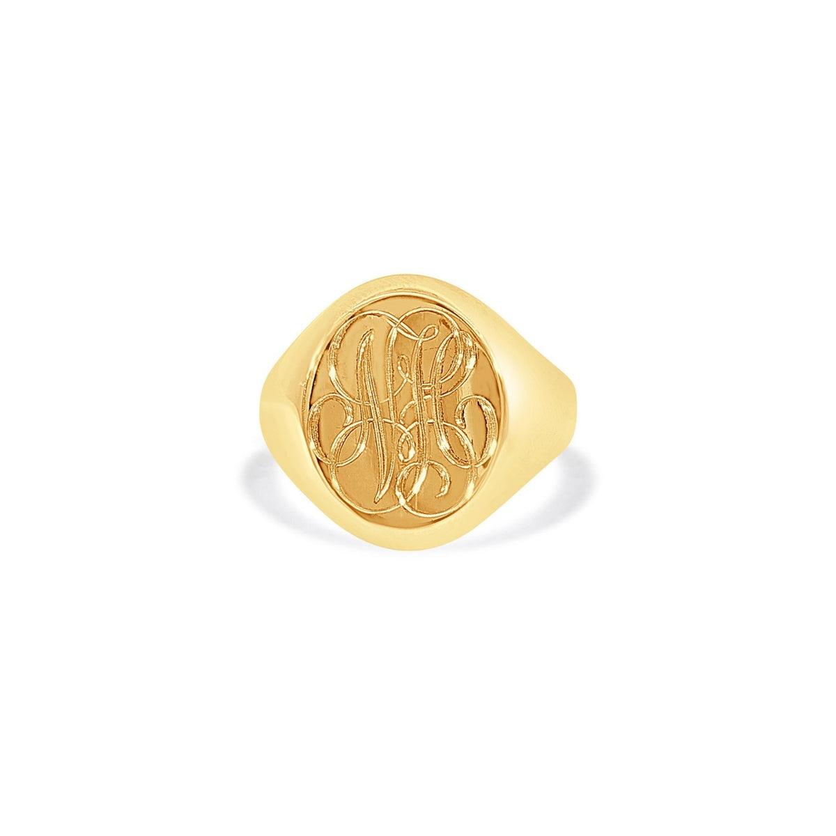 LONDON ENGRAVER MONOGRAM SIGNET RING – Nicholas Haywood Jewellery Concierge