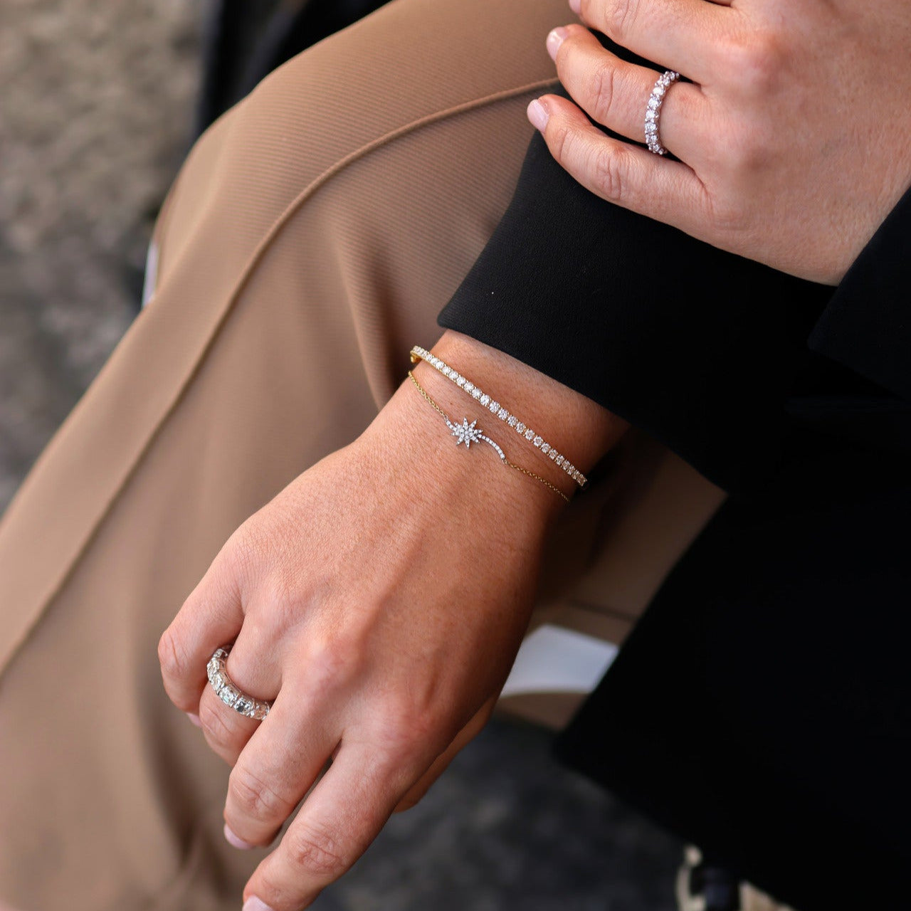 SHOOTING STAR FINE DIAMOND BRACELET