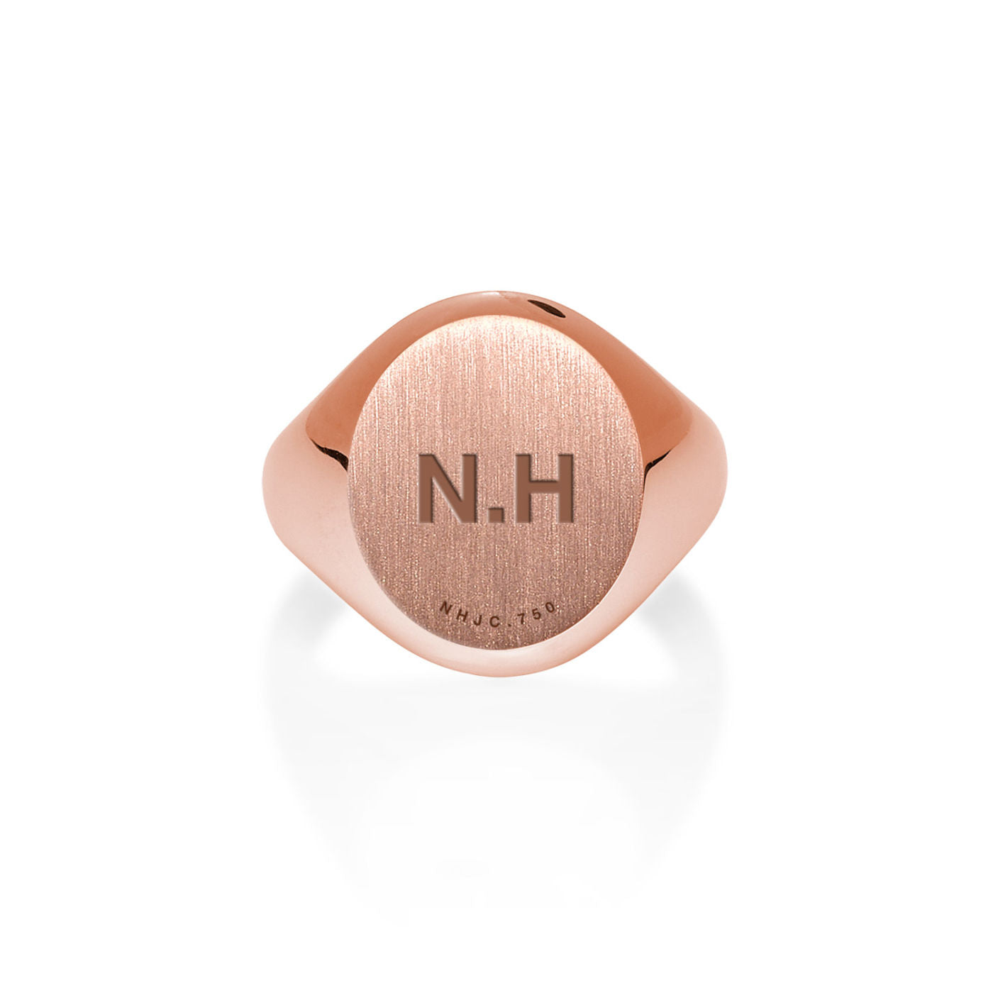 ROSE GOLD PERSONALISED SIGNET